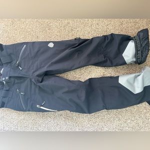 Stio women black ski pants medium